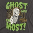 thumbnail image 2 of Beetlejuice Ghost Unisex Adult T-Shirt, Charcoal, 4X-Large, 2 of 6