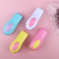 thumbnail image 4 of 2 Pcs Portable Heat Sealer Sealing Machine Food Saver For Plastic Bags Package Gadgets Storage Bag Sealing, Pink, 4 of 9