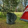 thumbnail image 5 of 29.5-Gallon Pop up Outdoor Garbage Can Set - Set of 2 Collapsible Trash Cans for Parties, Yard Waste, or Laundry - Camping Accessories, 5 of 6
