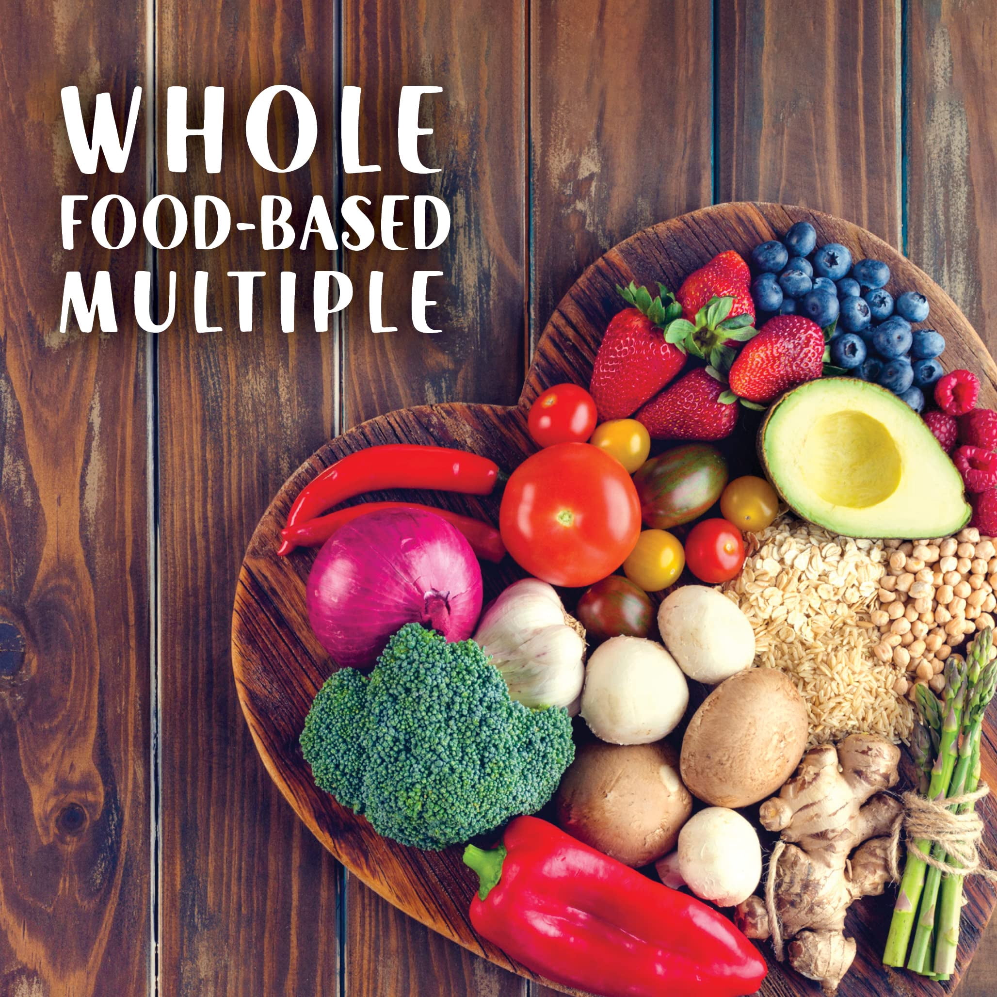 Bluebonnet Mens' ONE 40+ Whole Food-Based Multiple, Men Multivitamin for Men 40+, 60 Days