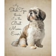 thumbnail image 2 of CafePress - Best Shih Tzu Mom - Soft Fleece Throw Blanket, 50"x60" for All Ages, 2 of 4