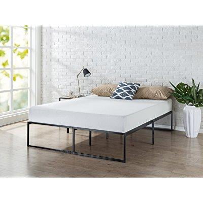 Photo 1 of zinus 14 inch platforma bed frame / mattress foundation / no box spring needed / steel slat support, queen