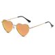 thumbnail image 1 of Gafas de sol retro de metal con forma de corazón, lindas gafas de novia multicolor, gafas de sol polarizadas con patas de primavera, 1 of 2