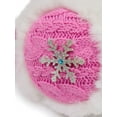 thumbnail image 3 of Packed Party Snow Cute Knit Earmuffs, Pink, 3 of 5