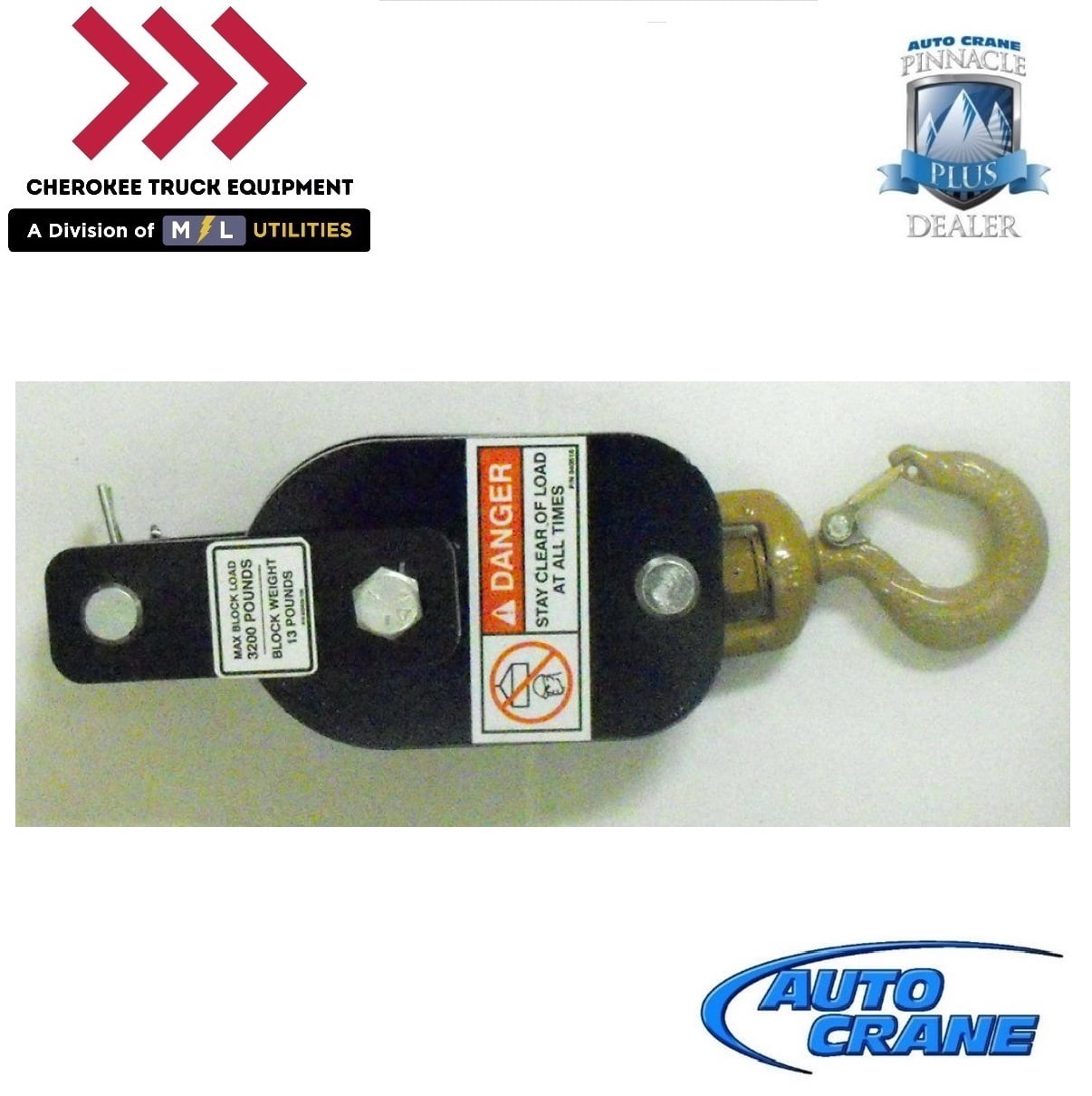 Auto Crane 320433000, Travel Block Assembly