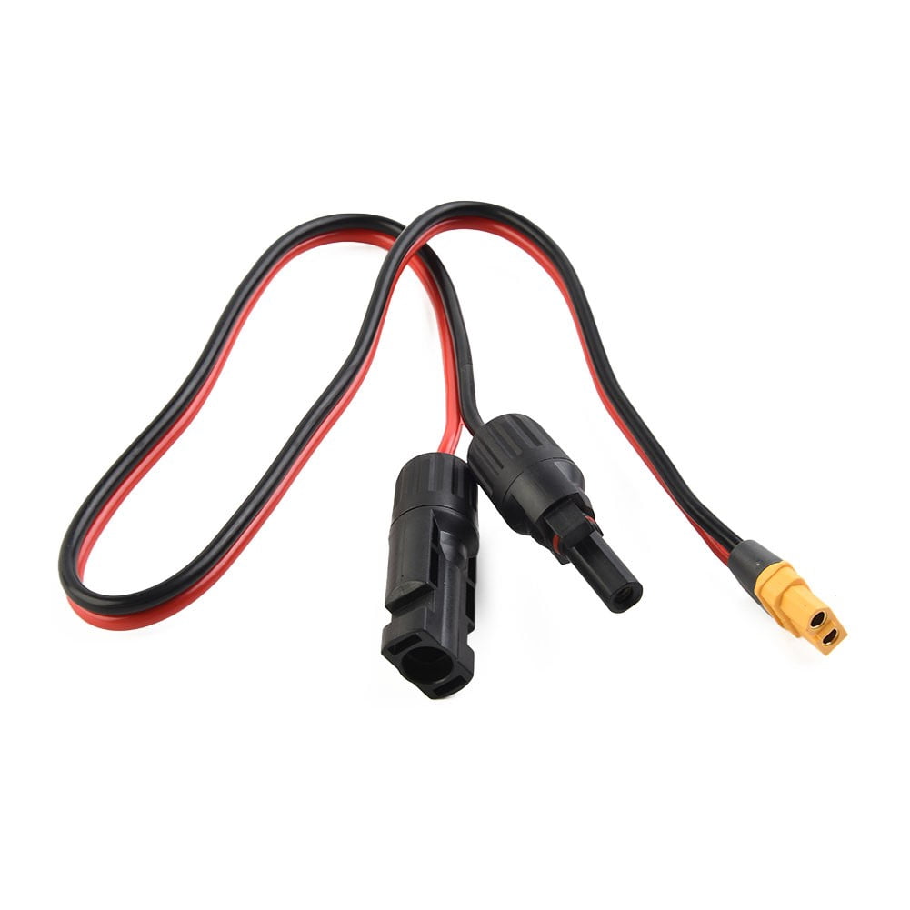 12AWG XT60 Female Solar Panel Connection Cable Charging Cable Solar Generator