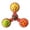 Z-F, variant on Parrot Chew Toy with Windmill, 3.94" x 4.41", Interactive Design to Stimulate Bird Intelligence, Hanging Cage Toy for Mental Enrichment(yellow,1pcs)