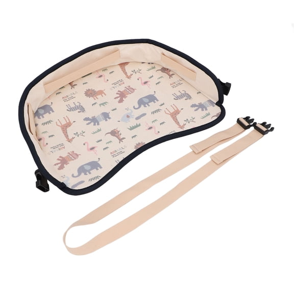 Bandeja De Viaje Para Niños, Bandeja De Mesa Para Asiento De Coche De Altura Ajustable, Kit De Dibujo Esencial Para Viajes Por Carretera Para Niños Pequeños, Organizador De
