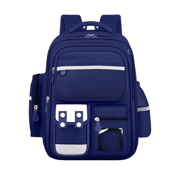 TGPMGRZ School Backpack 2026 - Cute Backpack with Padded Adjustable Shoulder Straps Lightweight Travel Daypack (Dark Blue)