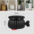 thumbnail image 5 of Queilt 12 Pack Self-Adhesive Swivel Caster Wheels with Brake, Durable POM Material, 360° Silent Rotation for Furniture, Plant Pots, Cabinets, and Home Use(Transparent-red Wheels), 5 of 5