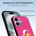thumbnail image 3 of Funda Kirby de TPU para iPhone 16 Plus: ultrafina, a prueba de golpes, antiamarilleo, resistente a arañazos, compatible con carga inalámbrica, agarre mejorado, estilo negro., 3 of 7