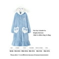 thumbnail image 2 of Cinnamoroll Winter Plush Thick Flannel Pajamas Soft Warm Comfortable Robe One Size, 2 of 7