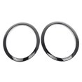 thumbnail image 3 of 1 Pair Headlight Trim Ring Glossy Black for R50 R52 R53 2001-2006 63126917835 63126917836, 3 of 5
