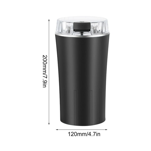 Coffee Bean Grinder Household Grinding Machine Grinding Machine Eight Knife Grain Grinder Coffee Beans Medicines Grinder and Blue Bicolor Coffee Machine with Grinder