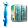 thumbnail image 1 of Hilo dental T.Smile con mango de 12,7 cm + 100 repuestos extra resistentes, 1 of 8
