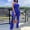 31-Blue, variant on Gaecuw Jumpsuits for Women Dressy Sleeveless Cold Shoulder Spaghetti Strap Overall Square Neck Band Collar Solid Onesie One Piece Outfits Casual Seamless Long Pants Summer Romper Ankle Length