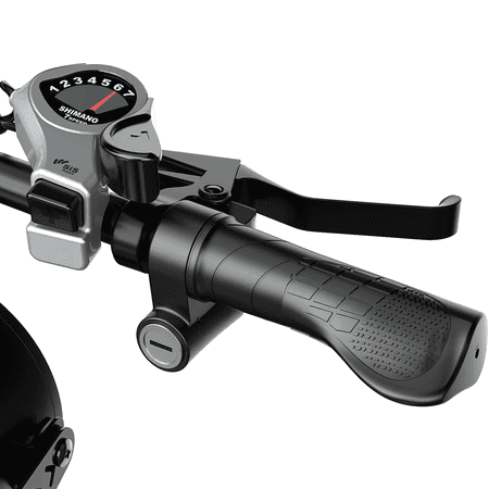 HiKeep Electric Bike Half Twist Throttle, 3-Pin Connector, Durable E-Bike Accessory Handle Grip, Easy Install