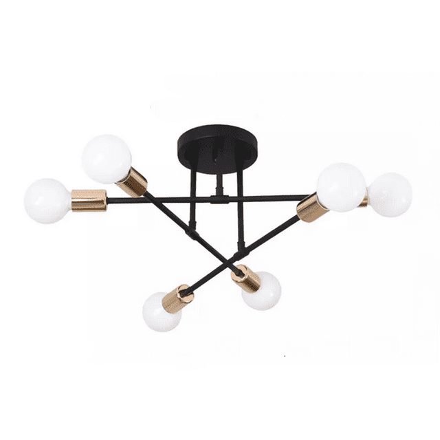 Lámpara De Techo Modernas Ajustable De 6 Luces