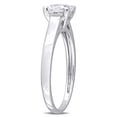 thumbnail image 4 of Everly Women's Created Sapphire 10K White Gold Engagement Ring, 4 of 8