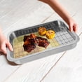 thumbnail image 1 of Minkissy 1 Set Premium Texture Small Roasting Pan Stainless Steel for Hosts, 1 of 5