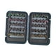 thumbnail image 5 of Kit de 50 piezas de moscas de pesca con anzuelos para principiantes con caja de almacenamiento, accesorios profesionales, aparejos, señuelos de pesca, 5 of 8
