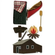 Celebrations Jolee Camp Cabins Stickers