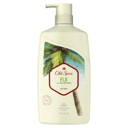 (2 pack) Old Spice Body Wash for Men Fiji with Palm Tree Scent Inspired by Nature 25