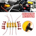 thumbnail image 5 of 2/4X Load Resistor 50W 6RJ 6ohm LED Decoder FIX Hyper Flash Turn Blinker, 5 of 10