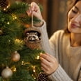thumbnail image 3 of Forest Animal Acorn Ornaments 2026, Sleeping Squirrel Snuggled in Acorn Shell Ornament 2026 – 3D Resin Cottagecore Tree Decor, Small Christmas Gift, 3 of 8