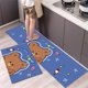 thumbnail image 3 of Alfombra de cocina antideslizante con estampado de dibujos animados, lavable, para entrada de casa, sala de estar, dormitorio, decorativa, 3 of 5