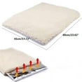 thumbnail image 4 of Self-Warming Cat Bed Pad,Self-Heating Thermal Cat and Dog Sleeping Bed Mat,Pet Warming Pad for Cats,Cat Warmer Mat for Feral and Indoor Outdoor Pets,Removable Machine Washable,White,18"x24", 4 of 7