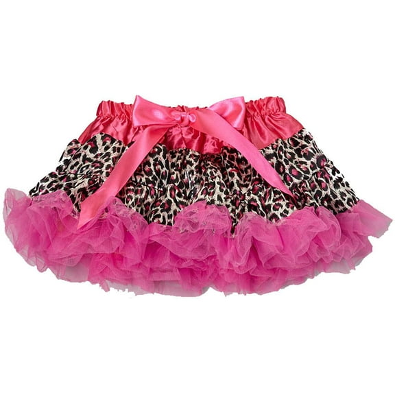 Wenchoice Hot Pink & Brown Leopard Tutu - Toddler M(3T-4T)