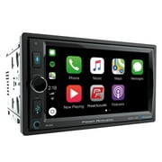 Power Acoustik Double DIN In-Dash Car Stereo Receiver with 6.5" LCD Screen