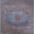 thumbnail image 1 of Ahgly Company Machine Washable Indoor Square Industrial Modern Grape Purple Area Rugs, 5' Square, 1 of 7