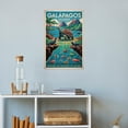 thumbnail image 4 of Retro Galápagos Islands Poster Vintage Ecuador Tourism Art for Nature Enthusiasts Print Poster, 4 of 8