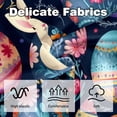 thumbnail image 3 of Easter Chair Pillow Covers Set with Velvet Material, Unique Patterns, 16x16, 18x18, 20x20 Inches, 2 Items Included for Throw Pillows, Pillow Inserts,for Various Occasions, 3 of 6