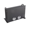 thumbnail image 4 of Estante flotante de pared de doble capa para TV, enrutador, DVD, cable y hogar., 4 of 14
