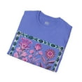 thumbnail image 5 of Botanical Elegance Tee - Floral Artistry - Unisex Softstyle T-Shirt, 5 of 11