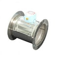 thumbnail image 2 of Stainless HVAC Dampers Motorized Air Damper Air Duct Valve Dia. 80mm-300mm Flange Type With High Torque Actuator AC220V / DC24V, 2 of 4