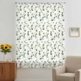 thumbnail image 3 of Sage Green Botanical Sheer Curtains 96 Inches Long, Retro Blossom Floral Wildflower Light Filering Curtains, Privacy Drapes Simi Floor to Veiling Curtain for Living Room Bedroom Window Treatment, 3 of 9