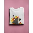 thumbnail image 3 of Abstract Autumn Watercolor. Sweatshirt Women -Image by Shutterstock, Female x-Large, 3 of 4