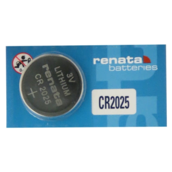 50-Pack CR2025 Renata 3 Volt Lithium Coin Cell Batteries