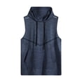thumbnail image 2 of Pantalones de Baloncesto para Hombres, Capucha sin Mangas para Entrenamiento de Carrera, Secado Rápido Suelto, 2 of 9