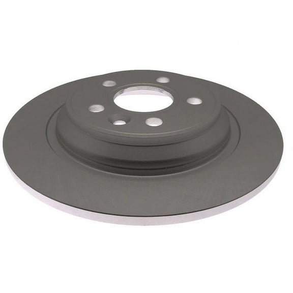 Rear Brake Rotor - Compatible with 2007 - 2016 Volvo S80 2008 2009 2010 2011 2012 2013 2014 2015