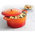 thumbnail image 5 of Olla de barro holandés Crock Pot de hierro fundido esmaltado artesanal 5 litros, 5 of 5