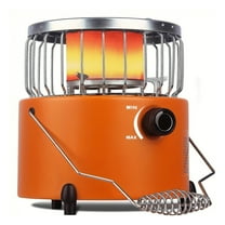 Outdoor Camping Gas Stove Camp Heater 2 in 1 Propane Heater & Stove Pro(9,000 BTU), for Ice Fishing Backpacking Hiking Hunting Survival Emergency