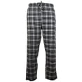 thumbnail image 5 of Rugged Frontier Men's Flannel Plaid Lounge Sleep Pants Light Blue Navy L, 5 of 7
