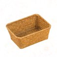 thumbnail image 4 of Rattan Woven Storage Box Portable Tea Cake Storage Basket Delicate Tea Set Accessories Lightweight Storage Basket for Home (Size S), 4 of 8