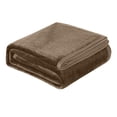 thumbnail image 4 of Tuvgenk Bath Towels Absorbent Quick Dry Large Microfiber Bath Towel Thick Soft Plush Brown Fade Resistant 39x28 inch for Home Bathroom, 4 of 5
