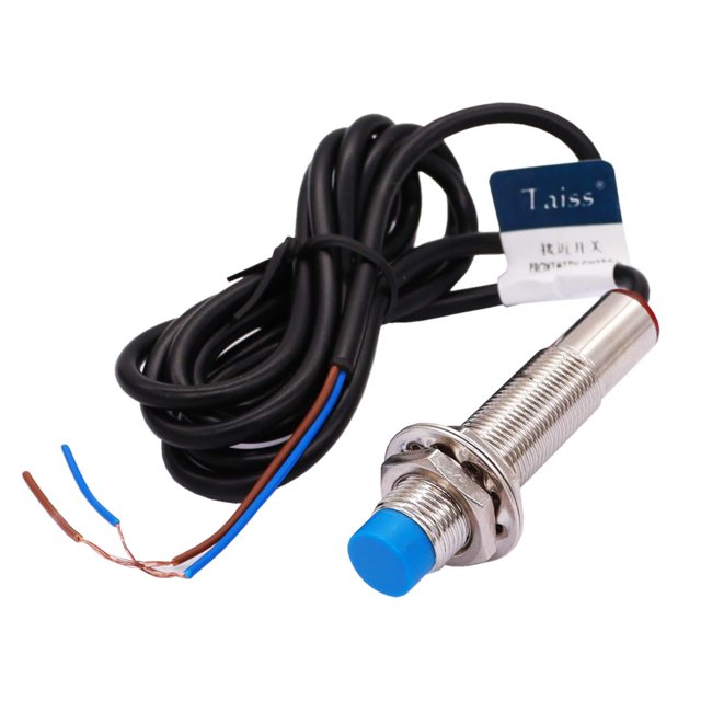 Taiss DC6-36V 2 Wire NO?Normally Open? 200mA Detection 4mm M12 Tubular Inductive Proximity Switch Sensor LJ12A3-4-Z/EX